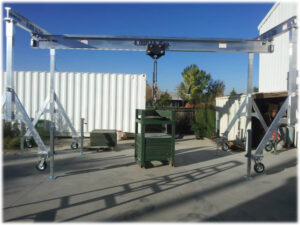 large gantry crane with max limit